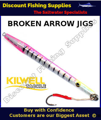 Kilwell Broken Arrow Jig 420gr - Disco Pink
