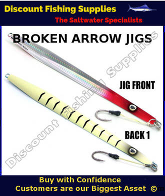 Kilwell Broken Arrow Jig 420gr - Red Head