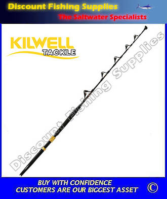 Kilwell EG Fully Rollered Game Rod 24kg - Detachable Butt