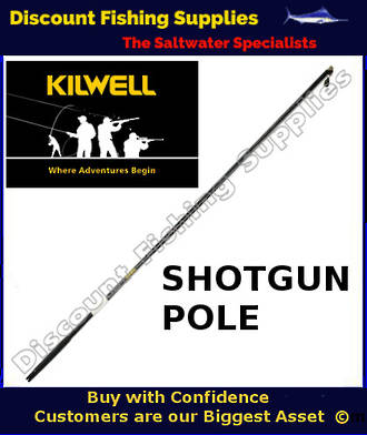 Kilwell NZ Shotgun Rigger 2.5m Straight Black - With Rigging