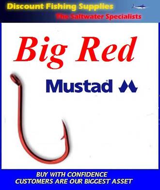 Mustad Big Red Hook Small Pack