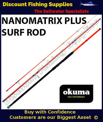 Okuma NanoMatrix PLUS Surf Rod 15' 8-12kg 3pc