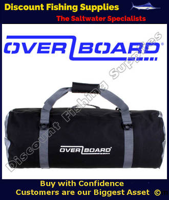 Overboard Classic Duffel Bag 60L Black - Waterproof
