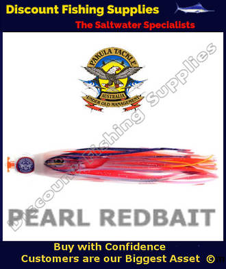 Pakula Shaker Jet Game Lure Pearl Redbait