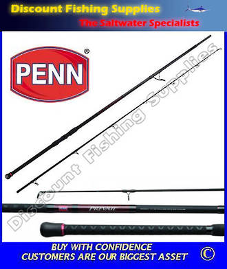 Penn Prevail Rock Fishing Spin Rod 6-12kg 8ft 2pc