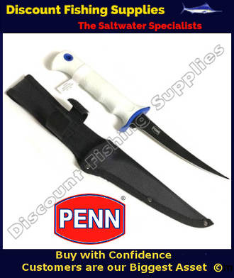 Penn saltwater Filleting Knife With Sheath 6''