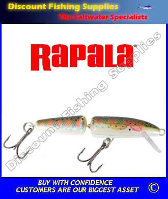 Rapala Jointed Floating Trout Lure J7 - Rainbow Trout
