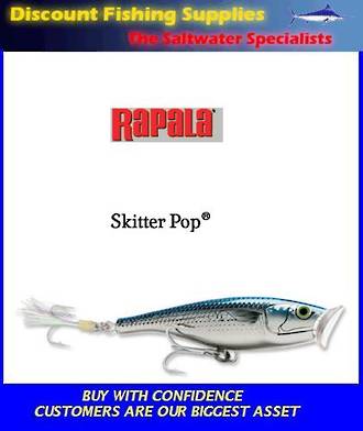 Rapala Saltwater Skitter Pop 4-3/4" Mullet