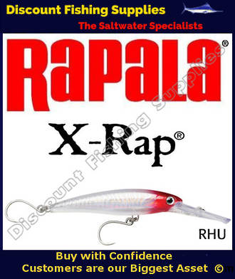 Rapala X-Rap Magnum 30 16cm - SINGLE HOOK Redhead UV