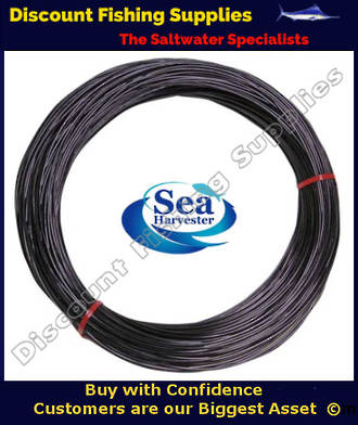 SEA HARVESTER 1.6MM 100M BLACK OUTRIGGER MONO - RIGGING NYLON