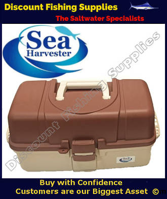 Sea Harvester 3 Tray XL Large Tackle Box