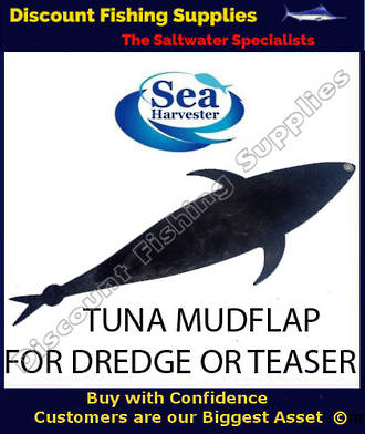 Sea Harvester Tuna Mudflap for Dredge or Teaser