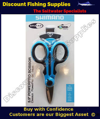 Shimano Brutas 5.5" PowerPro Braid Scissors
