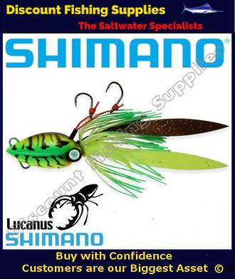 Shimano Lucanus Jig 60gm - Chartreuse Shrimp