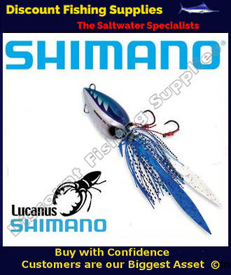 Shimano Lucanus Jig 80gm - Blue Silver