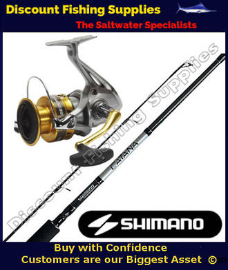 Shimano Sedona 4000 - Catana Spinning Combo 6-8kg 2pc