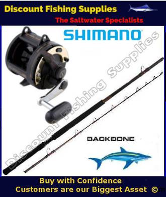 Shimano TLD25 / Backbone 24kg LBG 8' 2pc Combo