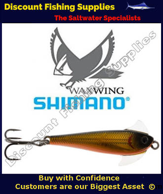 Shimano Waxwing Freshwater Trout Lure 48mm - Black - Gold