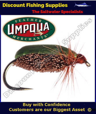 Umpqua Green Beetle #14 Fly