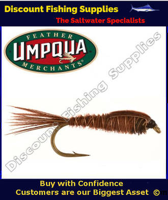 Umpqua Pheasant Tail Weighted #14 Fly
