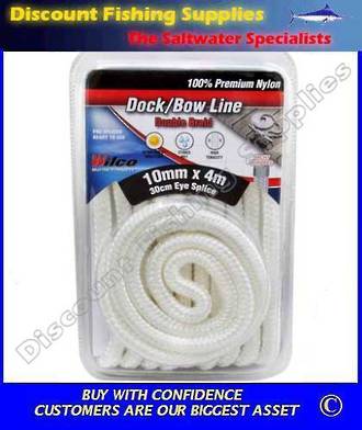 Wilco Dock / Bow Line - 10mm X 4m White