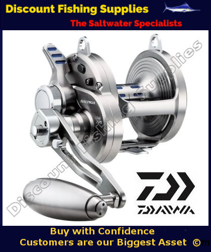Daiwa Saltiga 2-Speed Lever Drag Conventional Reel (Model: SAGLD60-2SPD),  MORE, Fishing, Reels -  Airsoft Superstore