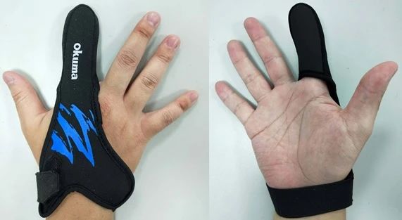 IVELECT Adjustable Non-Slip Single Finger Glove Fishing Casting