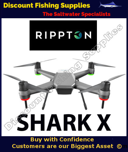 SharkX GPS Fishing Drone with Bait Release | Carrying Case Included