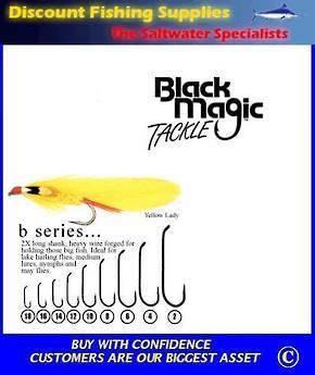 Black Magic "B" Series Fly  Hooks