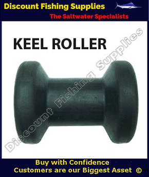 AM - Keel Roller - Black - 100mm x 75mm