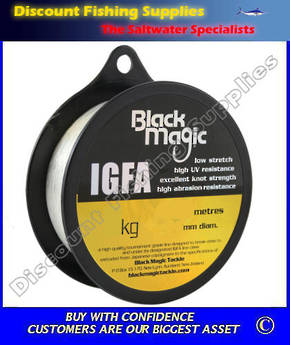 Black Magic IGFA Clear Line 37kg X 1000m