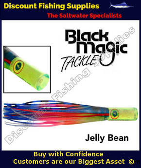 Black Magic Jack Slammer XT Lure Jelly Bean - Rigged