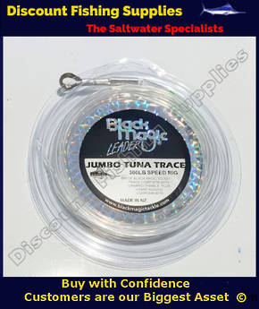 Black Magic Jumbo Tuna Trace 300lb - Speed Rig