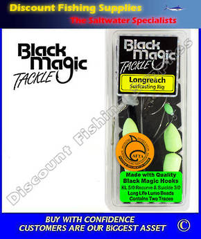 Black Magic Longreach Surfcasting Rig KL5/0 LUMO