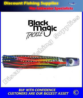 Black Magic Rainbow Rocker Marlin - Tuna Lure