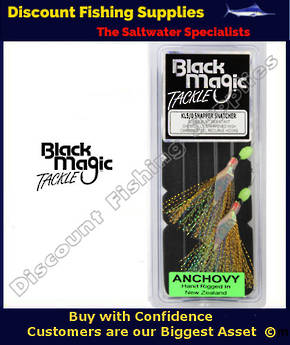 Black Magic Flasher KL5/0 Snapper Snatcher - ANCHOVY