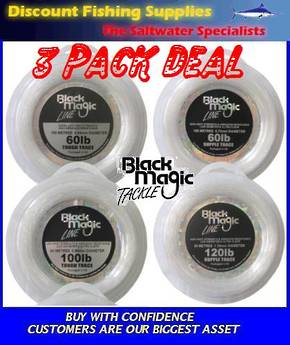 Black Magic Supple Trace - 3 PACK DEAL