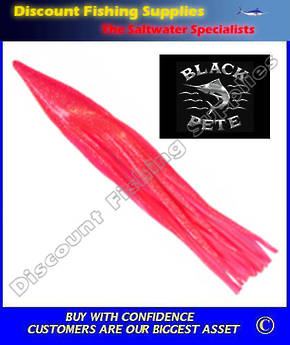 Black Pete Lure Skirt 8" Pink