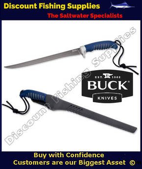 Buck 225 Silver Creek Fillet Knife 9 5/8" with Sheath