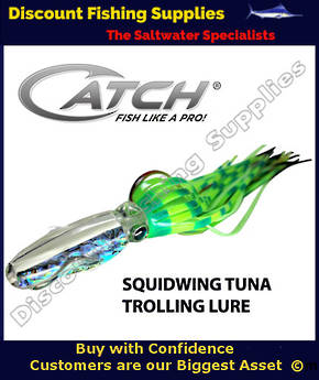 Catch Squidwings Tuna Trolling Lure - Lethal Lumo