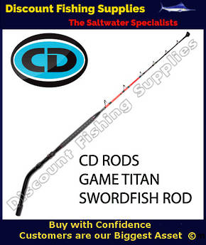 CD Rods Game Titan Swordfisher Rod