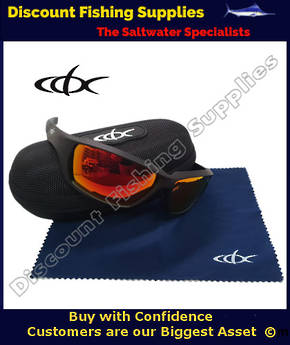 CDX Polarised Sunglasses - Bendy Red Revo
