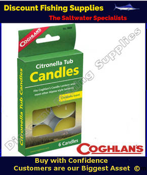 Coghlans Citronella Tub Candles