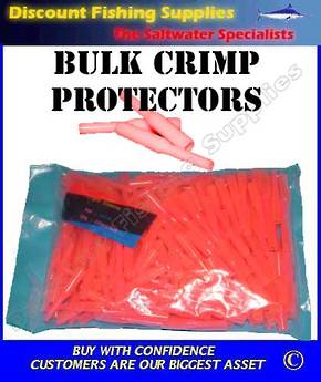 Crimp Protectors  Pink (LUMO) - BULK PACK 250