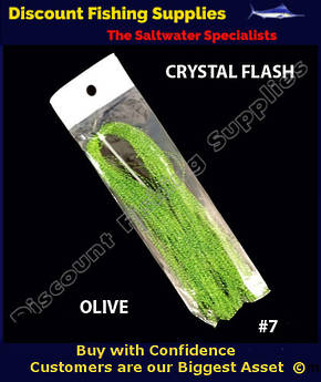 DFS Crystal Flasher Hair - Olive