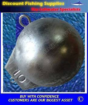 Downrigger Weight - Ball Type 10lb
