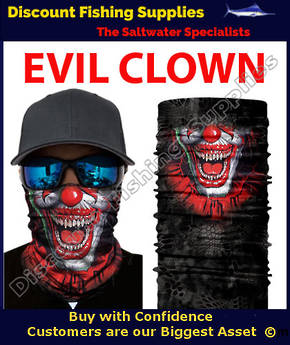 Face Shield - Evil Clown