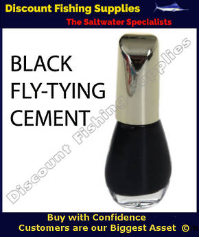 Fly Tying Cement - BLACK