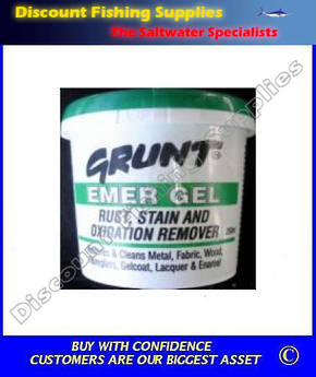 Grunt EMER-GEL Rust Remover. One litre