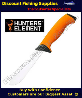 Hunters Element Butcher Bull Nose Fillet Knife with Sheath